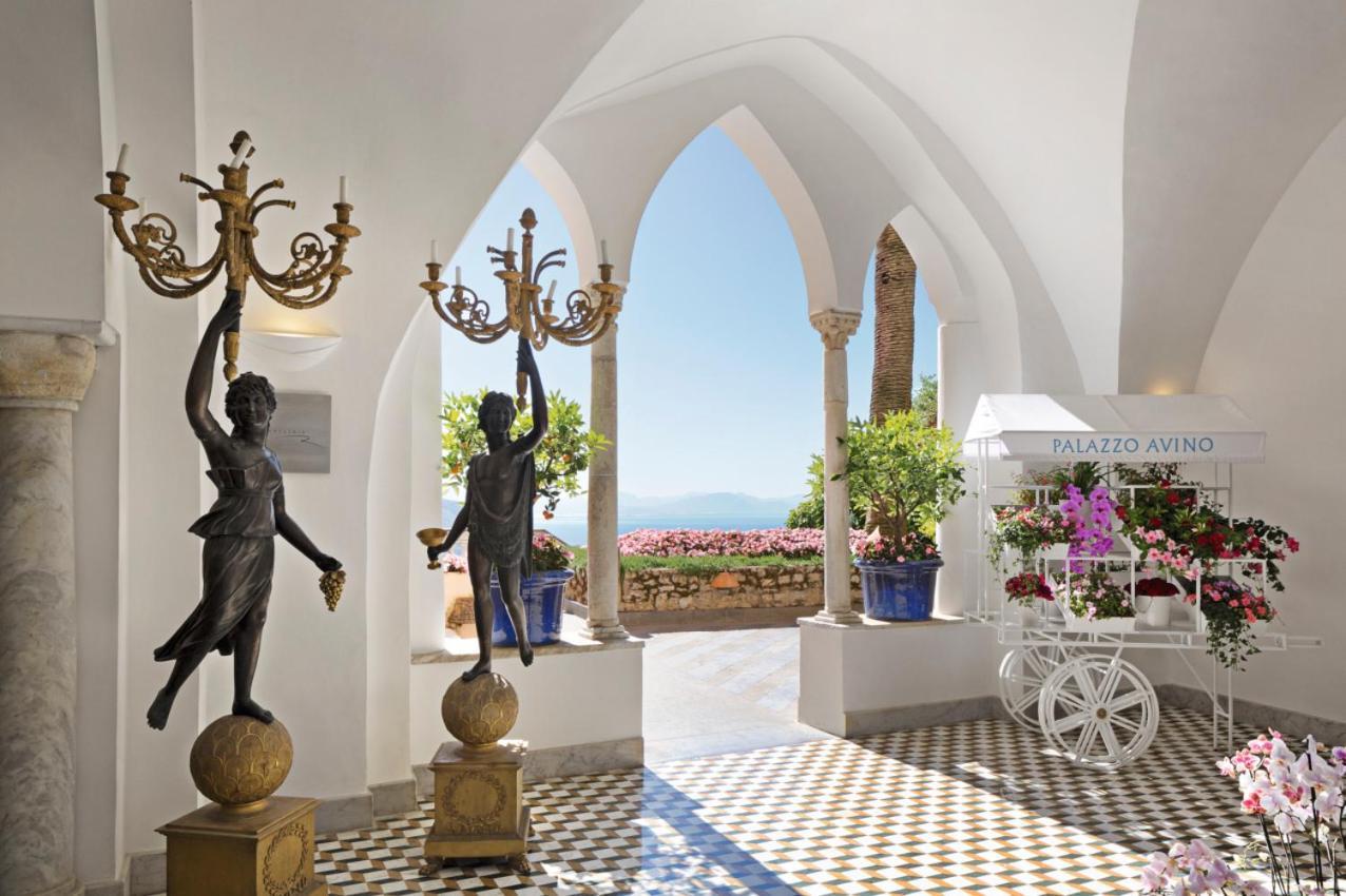 Palazzo Avino Hotell Ravello Exteriör bild